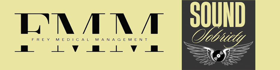 Frey Medical Management and Sound Sobriety Logo